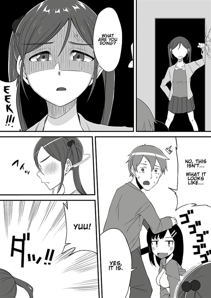 "Imouto no Karada no Kanojo" to "Kanojo no Karada no Imouto", Docchi no Naka ga Kimochi Ii? Chapters 1-2