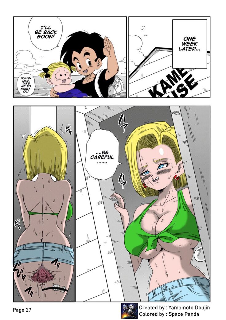 18-gou vs Kame Sennin | Android n18 VS Kamesennin