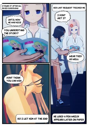 bullied guy changed into girl and uses it Page #17