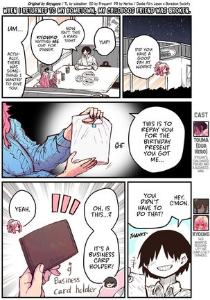 When I Returned to My Hometown, My Childhood Friend was Broken Page #55