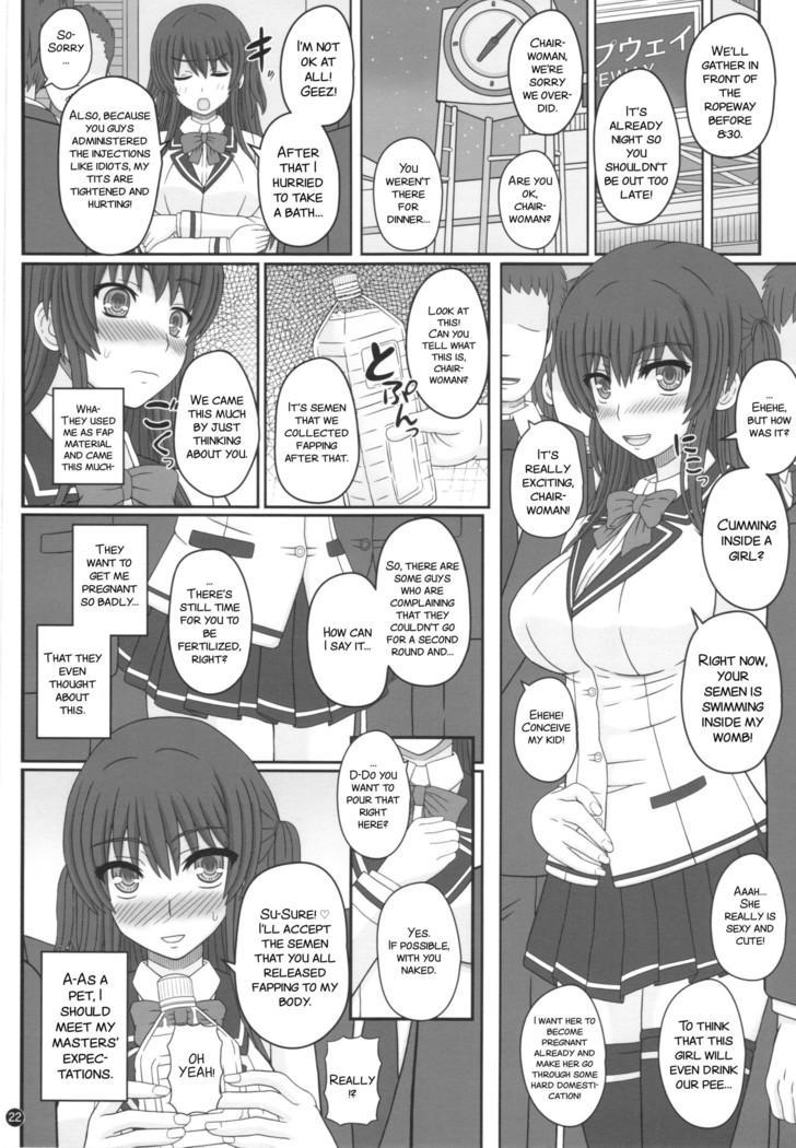 Iinchou wa Class no Ninshin Pet