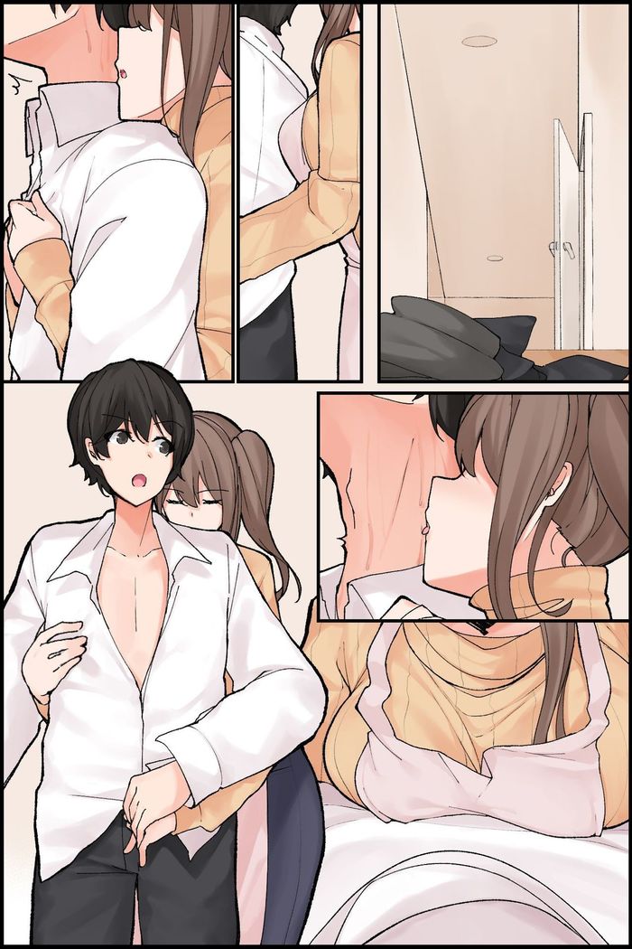Mechakucha Eroi Karada no Sewazuki Osananajimi to, Cool-kei Kyonyuu Bijin Douryou to Oren-chi de 3P Harem!?