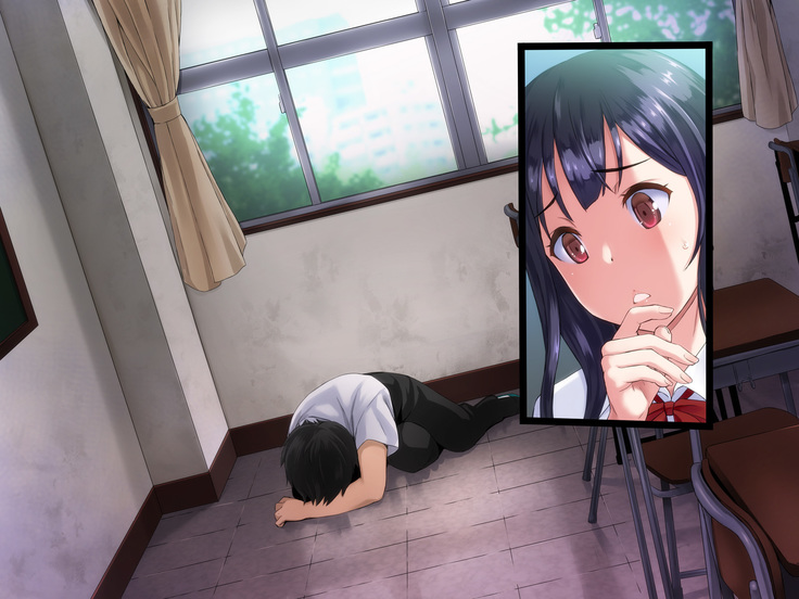 Kyousei Netorare Seitokaichou ~Chinpira no Nikubou o Musaboru Boku no Kanojo~