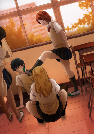 Kyousei Netorare Seitokaichou ~Chinpira no Nikubou o Musaboru Boku no Kanojo~ Page #198