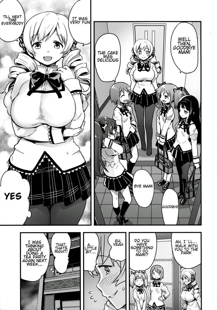 Mitakihara City High School's Third Year Cow Titted Cumdump Tomoe Mami