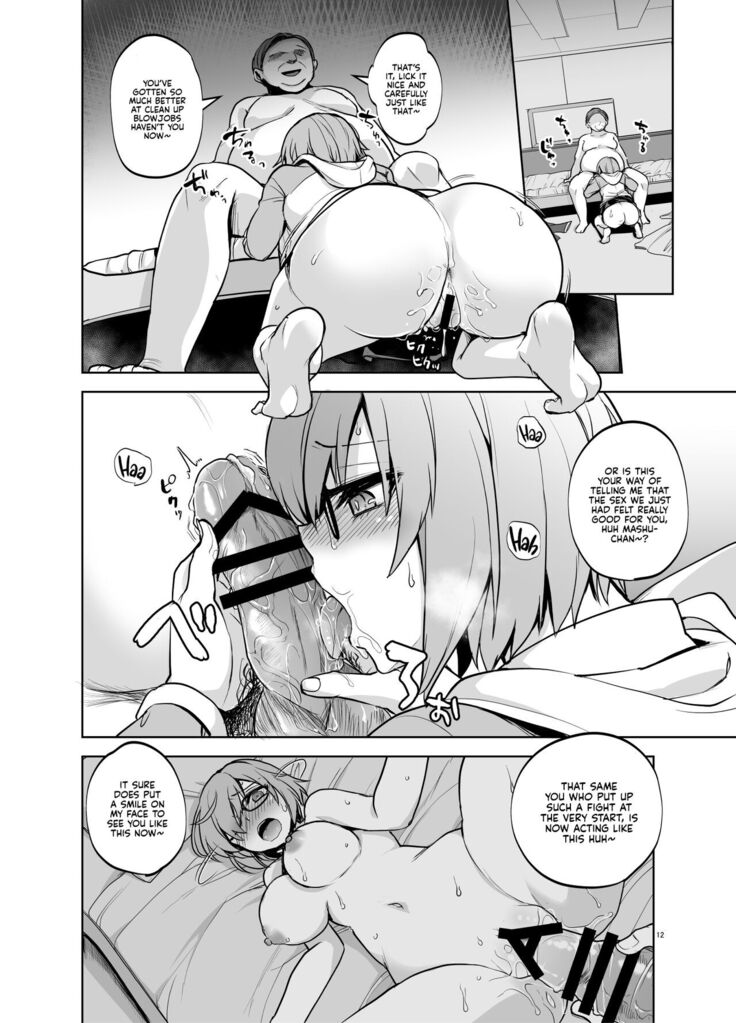 Mashu Must Deal with this Pushy n' Lusty Oji-san Whenever Senpai is Busy Rayshifting!