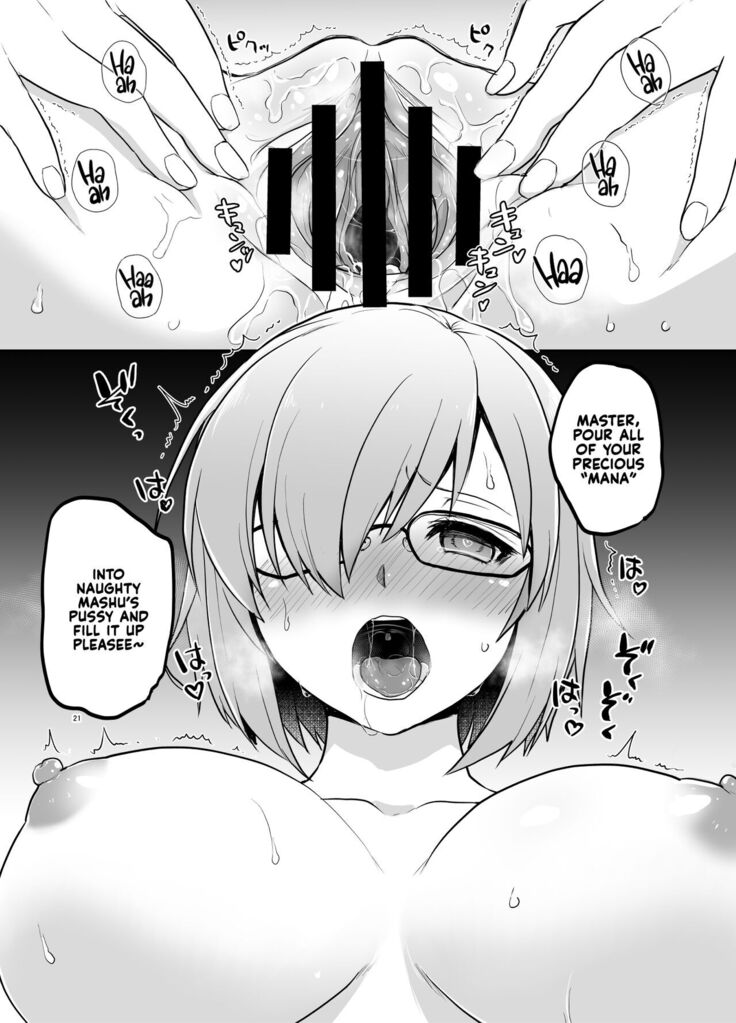 Mashu Must Deal with this Pushy n' Lusty Oji-san Whenever Senpai is Busy Rayshifting!