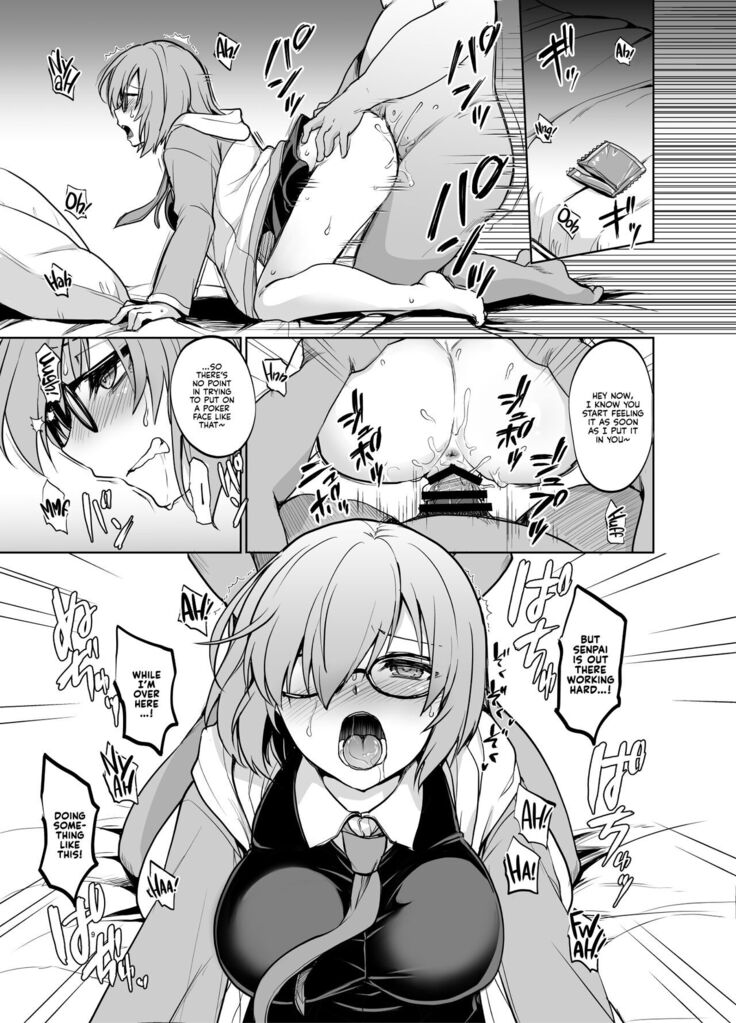 Mashu Must Deal with this Pushy n' Lusty Oji-san Whenever Senpai is Busy Rayshifting!