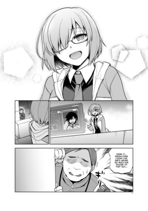 Mashu Must Deal with this Pushy n' Lusty Oji-san Whenever Senpai is Busy Rayshifting! Page #13