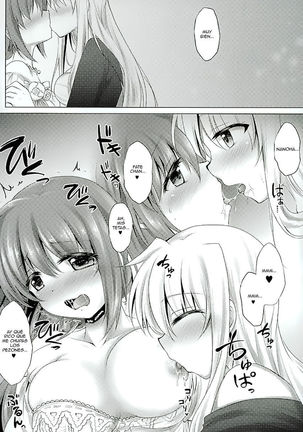 Fate-chan no Amai Jouji | Las Dulces Circunstancias de Fate-Chan Page #12