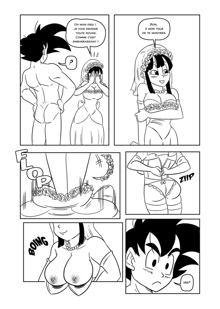 dragon ball weeding night 