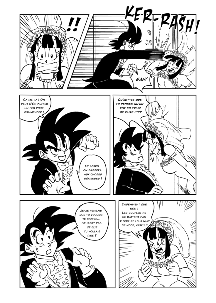 dragon ball weeding night 