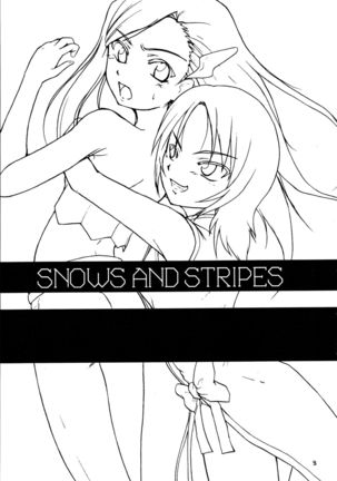 Snows and Stripes Page #2