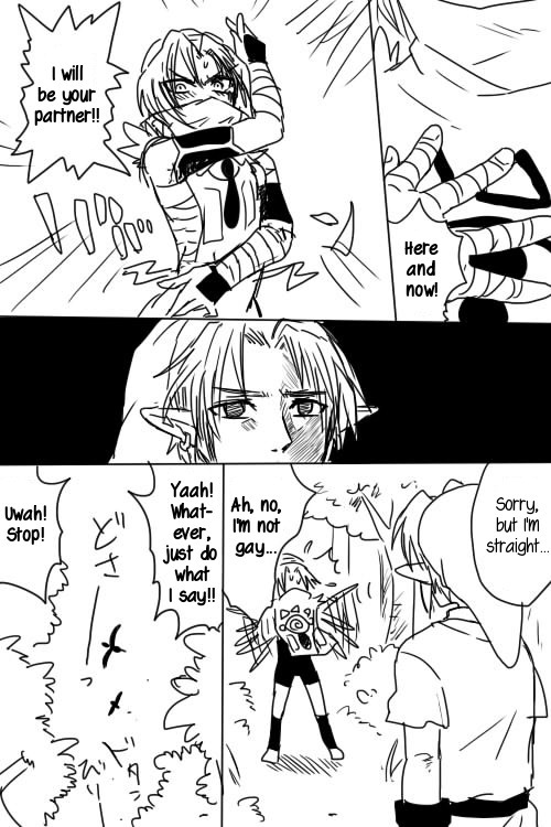 Link to Zelda ga Jun Ai Ecchi suru Manga