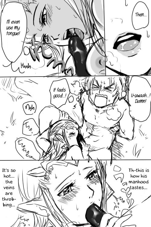 Link to Zelda ga Jun Ai Ecchi suru Manga