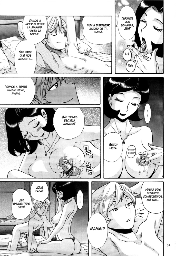 Nympho Maman Boshi Soukan - Mama no Shikyuu wa Boku no Mono Ch. 1-4