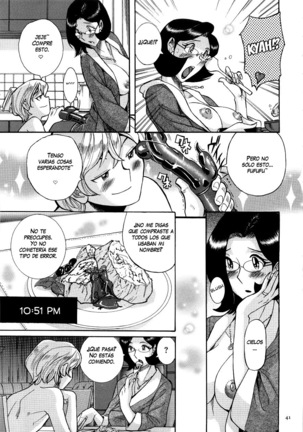 Nympho Maman Boshi Soukan - Mama no Shikyuu wa Boku no Mono Ch. 1-4 Page #46