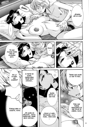 Nympho Maman Boshi Soukan - Mama no Shikyuu wa Boku no Mono Ch. 1-4 Page #38