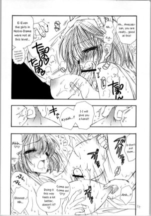 A perverted book about Mamori-neechan | Mamori Nee-chan no H na Hon Page #24