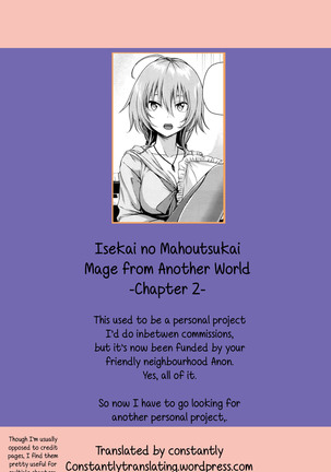 Isekai no Mahoutsukai Ch. 1-3 | Mage From Another World Ch. 1-3 Page #42