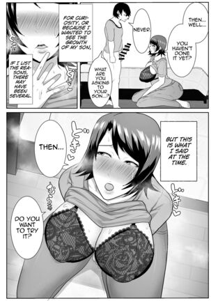 Iede Shite Kita Kaa-san ga Erosugiru | My Runaway Mom is Way Too Erotic Page #8