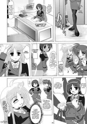 Kirameku Tsubasa ni Omoi wo Hasete Todoku to Iina, Watashi no Yuuki - Page 25