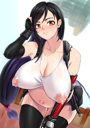 爆乳看板娘のスラムエッチ Page #45