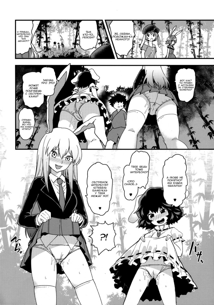 Usagi Usagi Nani Mite Haneru  The Bunnies Won't Stop Hopping