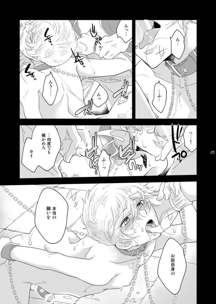 Ryoshuu no Ouji Oshioki-hen 2WAY/BLACK