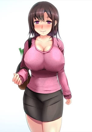 エッチで巨乳な奥さんに癒されよう！ Page #162