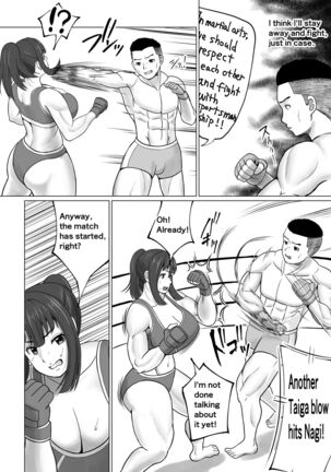 MIX FIGHT  Chika Kakutou ~Asakura Nagi Hen~ |  MIX FIGHT Underground Fighting Episode of Nagi Asakura Page #8