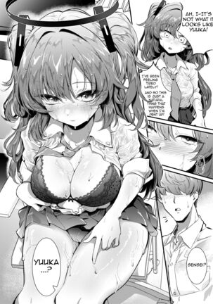 Bishonure Yuuka to Asedaku Ecchi | Sweaty sex with Yuuka Page #7