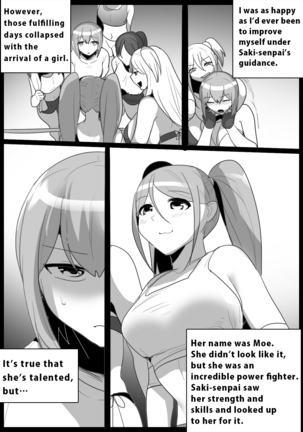Crushed by her Kouhai: Defeated and Disgraced before her Beloved Senpai - Page 13