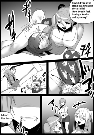 Crushed by her Kouhai: Defeated and Disgraced before her Beloved Senpai Page #14