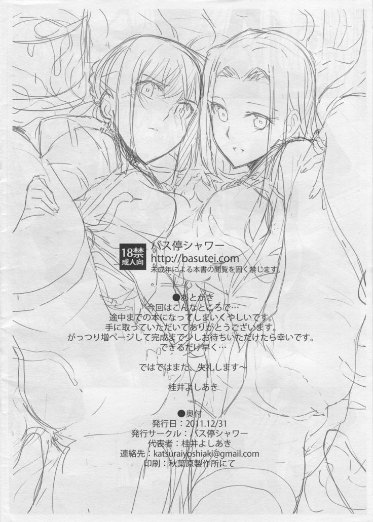 fate/dolly C81 Senkoubon Kaizou Majutsu Sennou