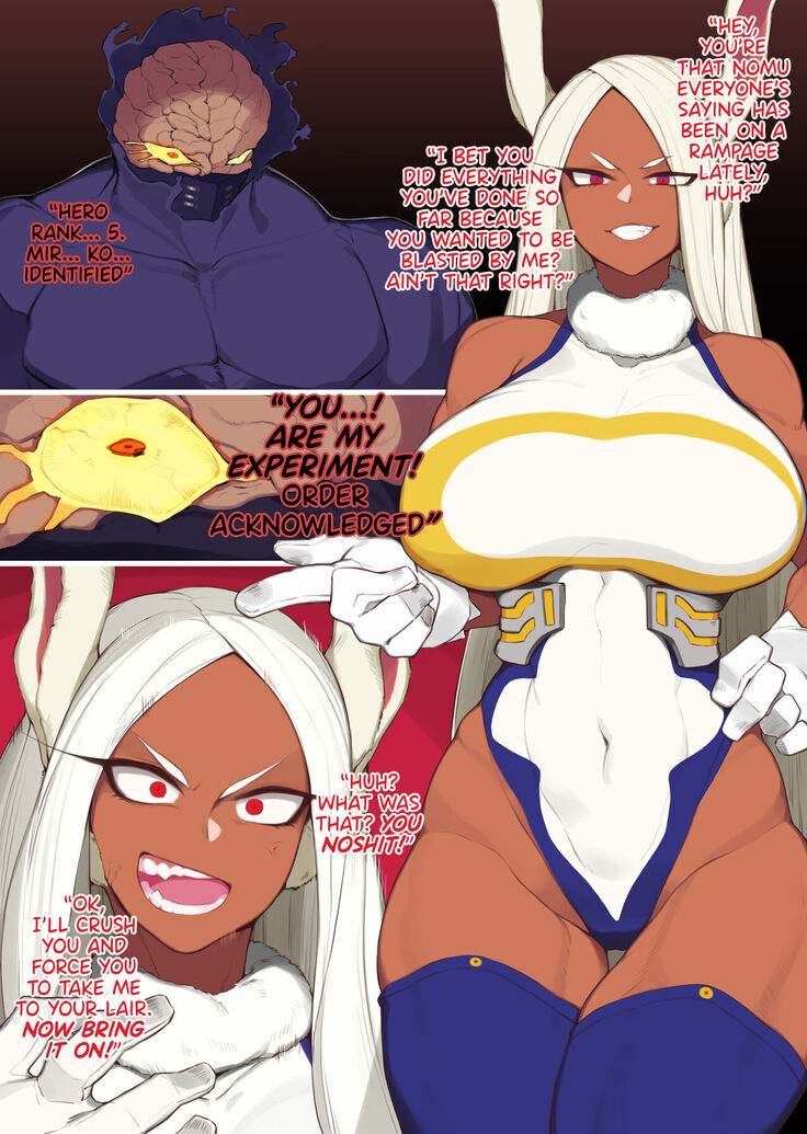 Mirko Loses to a Nomu and Gets Penetrated by a Gigantic Dick