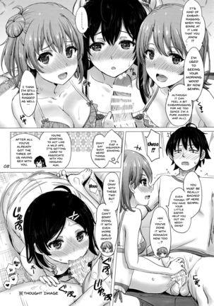 Iyarashii Houshi-bu no Kanojo-tachi. | The Lewd Girls from the Service Club Page #8