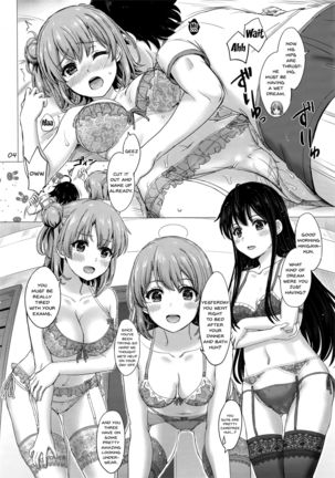 Iyarashii Houshi-bu no Kanojo-tachi. | The Lewd Girls from the Service Club Page #4