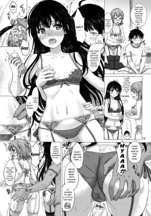Iyarashii Houshi-bu no Kanojo-tachi. | The Lewd Girls from the Service Club - Page 13