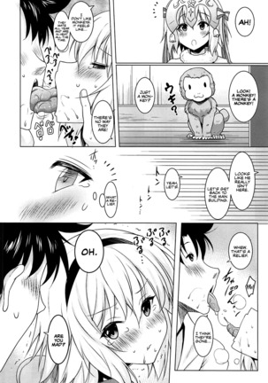 Kyonyuu Seijo to Icha Love Haramase Koubi Page #16