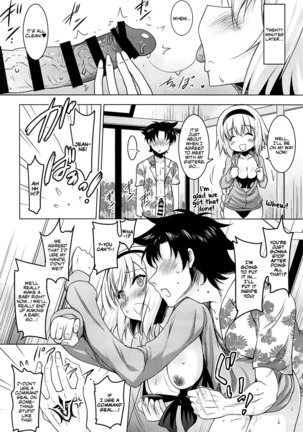 Kyonyuu Seijo to Icha Love Haramase Koubi Page #10