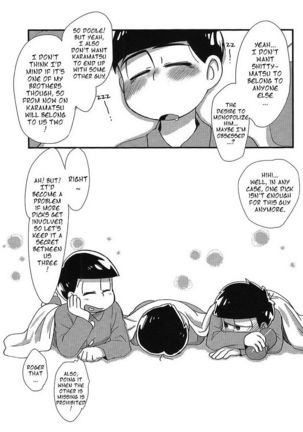 Mahou no onaho to tsunagatchatta Karamatsu no junan! – Osomatsu-san dj - Page 40