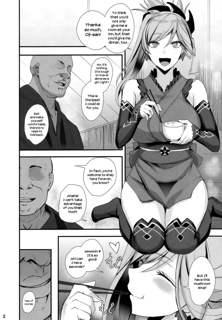 Musashi-chan Oji-san ni Kussuru | Musashi-chan Submits to Oji-san