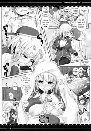 Yawaraka Atago-san Page #20