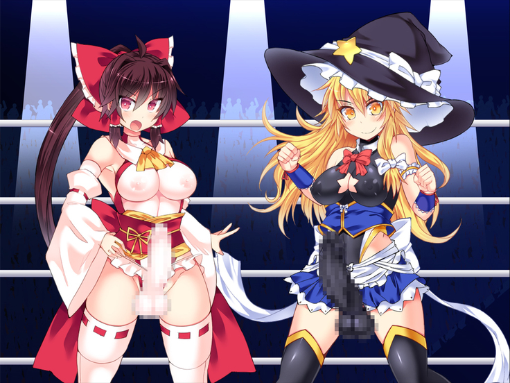 Gensokyo Futanari Wrestling Extra EditionCG GFCW EXHIBITION THE ANIMATION