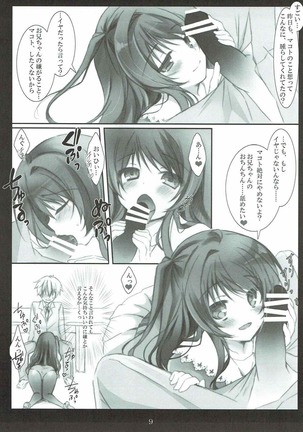 Makoto to White Shirt to Onii-chan Page #8