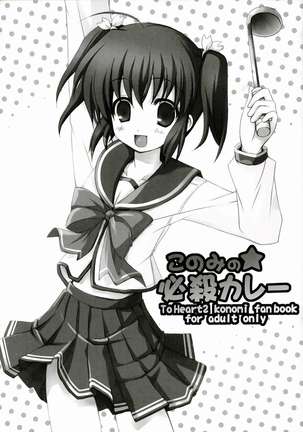 Konomi no ★ Hissatsu Curry Page #1