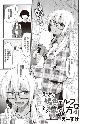 Ecchi na Kasshoku Elf JK to no Kurashikata #2 | 如何与色色的褐色精灵JK一起生活#2 Page #2