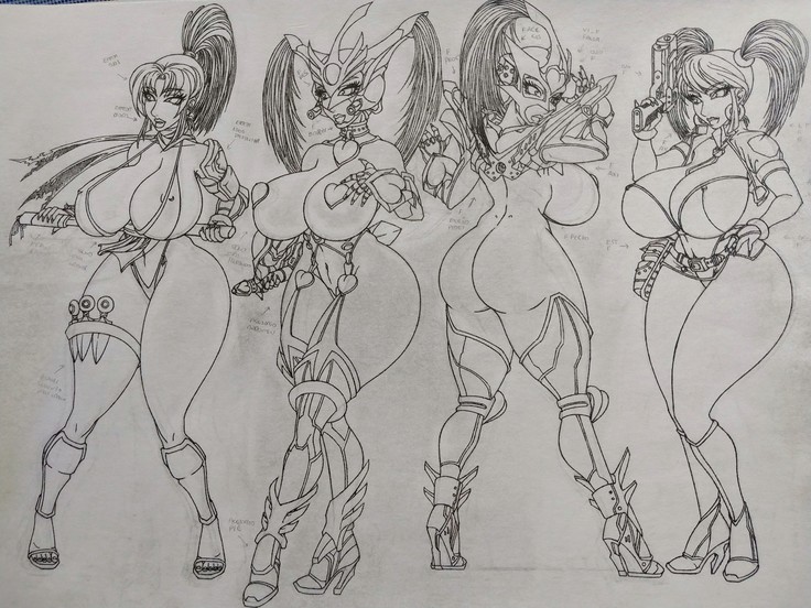 Snk heroines and more hentai girls