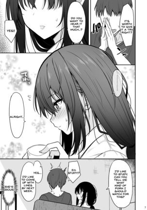 Otonashii Kanojo ga AV Satsuei Gokko de Nakadashi ga Daisuki na Dosukebe ni Naru made Page #6